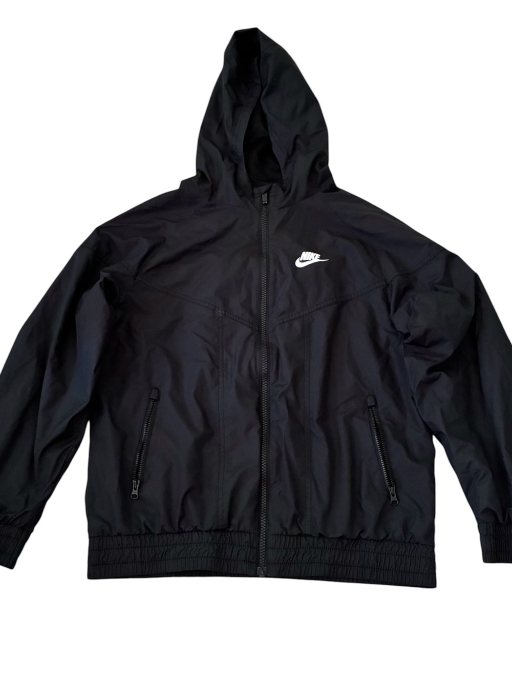 Nike Black Windbreaker Kids Jacket XL